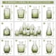 thumbnail image 2 of Juego de 10 Floreros Decorativos para Mesa, Floreros de Cristal, Jarrones para Centro de Mesa, Floreros de Vidrio, Jarrones de Vidrio, 2 of 4