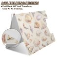 thumbnail image 2 of FORMRS A4 Clipboard Folder with Pen Holder Horizontal Foldable School Office Binder, Colorful Watercolor Seashells, 2 of 9