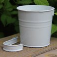 thumbnail image 3 of Flower Pot Detachable Metal Iron Bucket Shape Wall Hanging Planter with Hook Home Decor Hanging Planter, 3 of 7