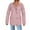Pink, variant on Sentmoon Wind Breaker Jacket Womens Oversized Drawstring Hooded Neck Long Sleeve Women Winter Coats Zipper Solid Color Windproof Waterproof Travel Clothes Women Fall and Winter