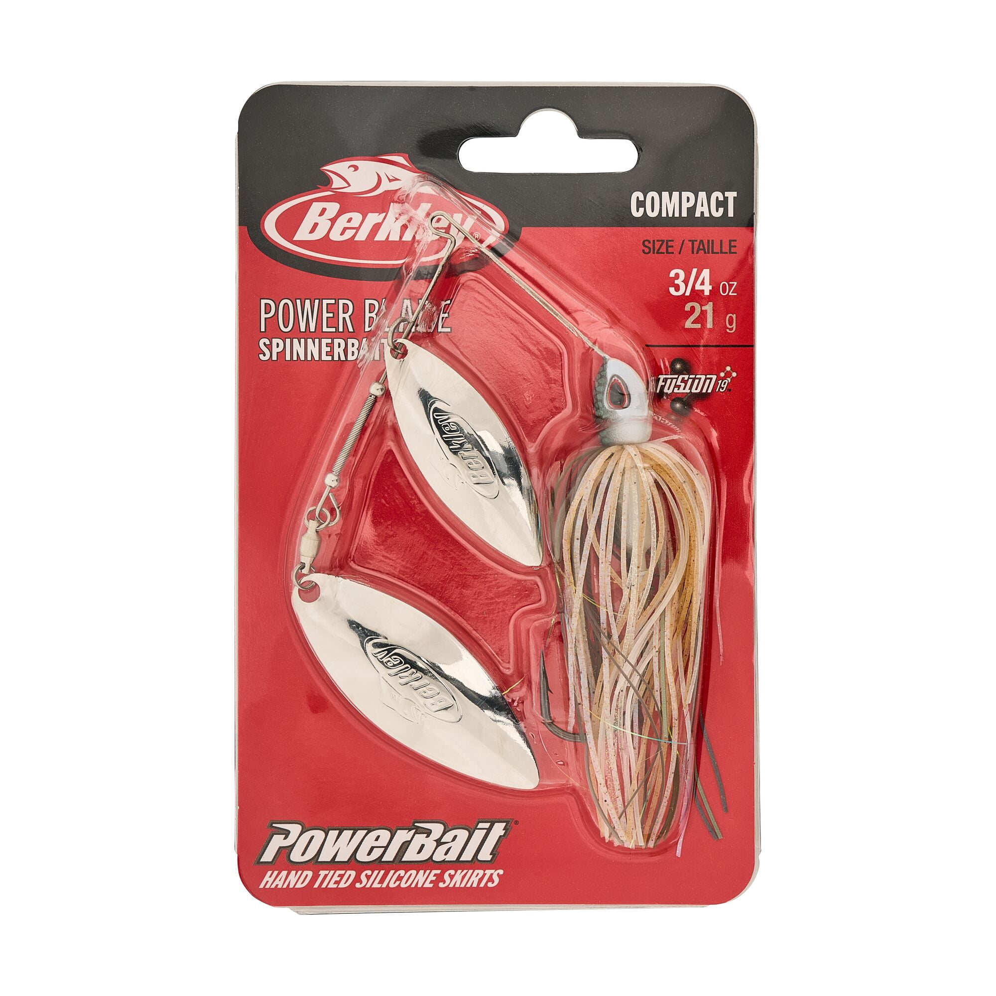 Berkley Power® Blade Compact, Spinnerbaits, Herring/Silver + Silver (1-count)