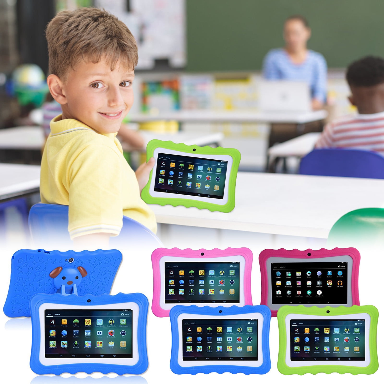COM1950s Android Tablet 8 Inch 15 Inch Tablet Pc 7 Inch Android 4-4 Duad Core Tablet Pc 1Gb-16Gb Camera Wifi Bluetoot
