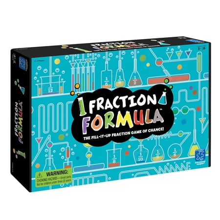 Educational Insights Fraction Formula, 3rd Grade Math Game for Kids, Ages 8 and up