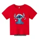thumbnail image 3 of 2024 Nueva camiseta para niños de 3 a 14 años Lilo & Stitch Kawaii Anime patrón camiseta para niños estilo casual de moda, 3 of 5