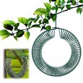 thumbnail image 6 of Carbon Steel Peanut Bird Feeder With Hanging Hook Hanging Wreath Birdfeeders Rustproof & Weatherproof Peanut Ring Squirrels Food Container For Outdoor Birds Squirrels Feeding(green), 6 of 10