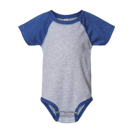 

Rabbit Skins Infant Baseball Fine Jersey Bodysuit