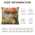 thumbnail image 5 of COMIO  Spring Forest Animals Throw Pillow Covers Rabbit Squirrel Mushroom Floral Decorative Pillows for Sofa Kids Baby Nursey Room Decor, 5 of 5