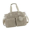 thumbnail image 4 of Lipstore Diaper Bag Tote Mummy Changing Bag Portable Mom Gift Multifunctional Essentials Khaki, 4 of 8
