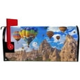 thumbnail image 2 of GZHJMY Colorful Hot Air Balloon Magnetic Mailbox Cover Letter Post Box Cover Oversized 25.5 x 21 Inch Mailbox Cover for Home Garden Yard Patio Outdoor Decor Home Decor, 2 of 5