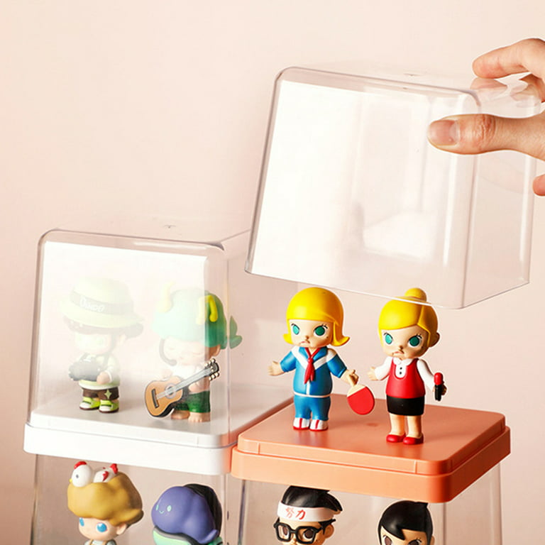 Plastic Doll Organizer Case  Plastic Anime Figure Holder