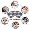 thumbnail image 7 of Naloa Popcorn Print Sleep Mask for Sleeper, Light Blocking Sleeping Eye Mask for Women Men, Eye Shade with Adjustable Strap for Travel, Nap,Meditation, 7 of 7