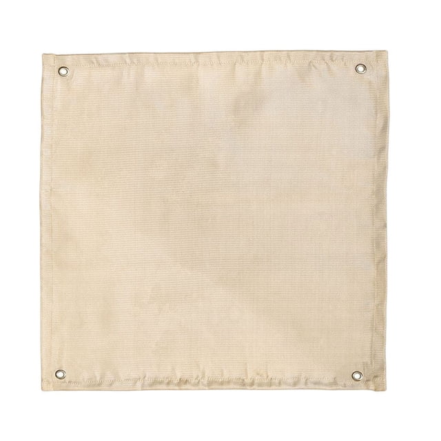 Yuarrent Paño ignífugo para acampar, almohadilla protectora de fibra de vidrio para exteriores, manta de Picnic para barbacoa, esterilla Kits de desorden para acampar 100x100cm