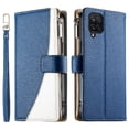 thumbnail image 1 of Funda cartera GANGXUN para Samsung Galaxy A12/M12 , cuero PU con tarjetero, cremallera, correa de mano, soporte y protección 1048°, 1 of 6