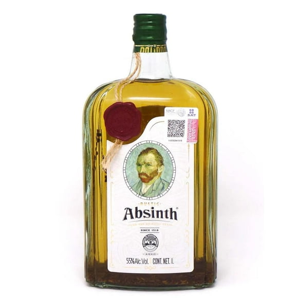 Pack de 12 Licor Absinth De Hierbas Rustico 1 L Absinth De Hierbas Rustico