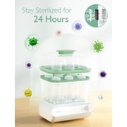 Momcozy Large Bottle Sterilizer and Dryer, 3 Layers Electric Sterilization Machine for All Baby Bottles & Breast Pump Accessories