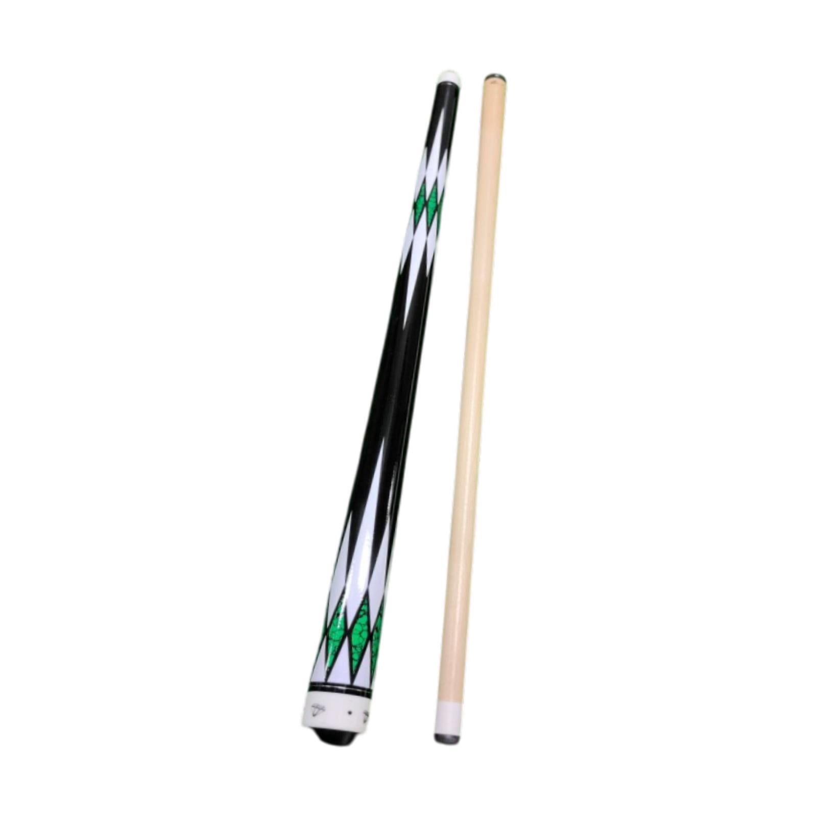 koolsoo Queue de Piscine Professionnelle 57 Pouces avec Embout 13mm Polyvalent 2 Sections pour Adultes Vert