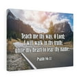thumbnail image 5 of Scripture Walls Psalm 86:11 Teach Me Thy Way Bible Verse Canvas Christian Wall Art Ready to Hang Unframed, 5 of 10