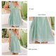 thumbnail image 5 of Vestido elegante de verano con escote en V, mangas con volantes, pantalones cortos y bolsillos para mujer, 5 of 6