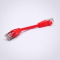 thumbnail image 2 of Cat5E Shielded Ethernet Patch Cable Red 100ft - Internet Cable Snagless Boot Network Wire - High Speed Ethernet Patch Cable 350MHz FTP Cord - 4 UTP 24AWG Stranded Pure Copper Wire, 2 of 4