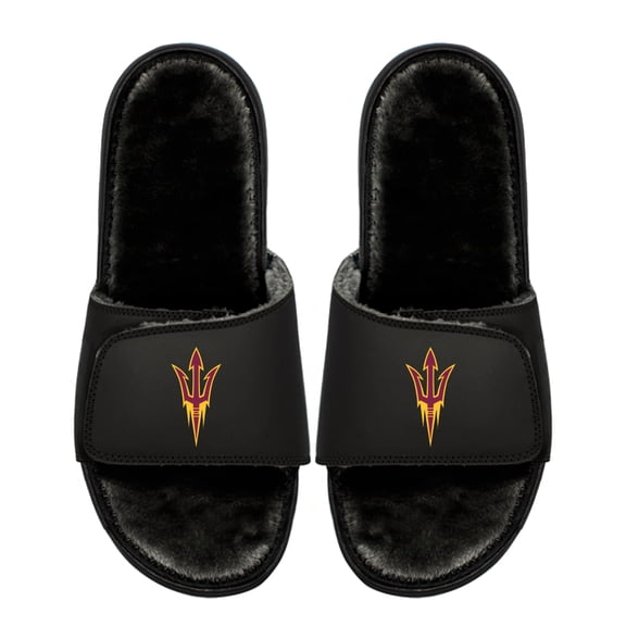 Unisex ISlide  Arizona State Sun Devils Logo Fur Slide Sandals