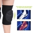 thumbnail image 4 of Almohadillas protectoras para la rodilla, 2 piezas profesional respirable motocicleta equipo de protección Al aire libre deportes extremos rodilleras Rodillera rodilleras con esponja gruesa Ecomeon  no, 4 of 6