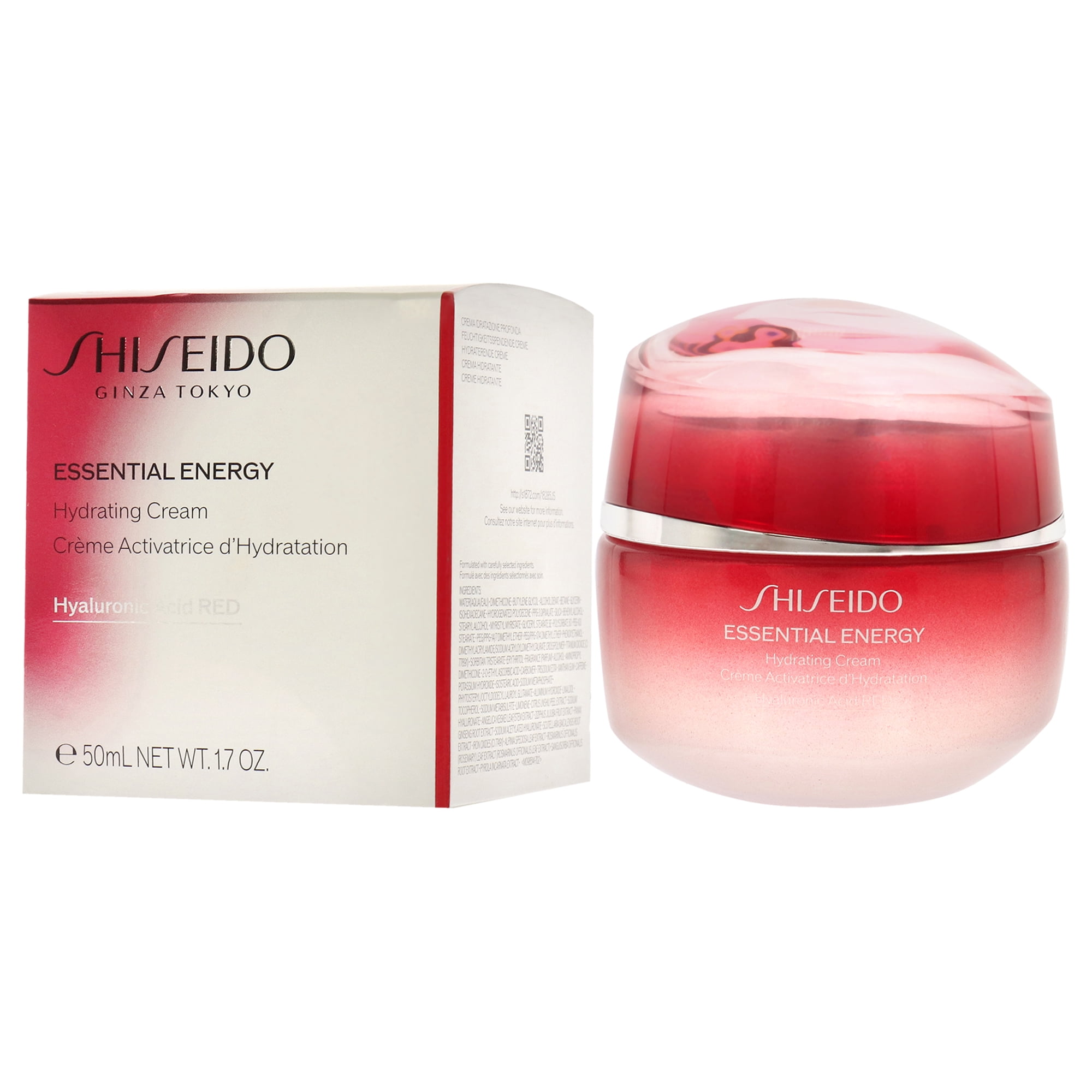 New Shiseido Essential Energy 2024 Full-size Duo Day+Night Cream 1.7oz/50mL each $100