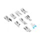 thumbnail image 1 of 15 UNIDS Máquinas de Coser Kit de Pies Prensatelas Set Kit de Pie de Caminar de Costura Universal con Caja de Almacenamiento Khall JY01318, 1 of 6