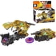 thumbnail image 1 of Figura de acción de Anime transformable, Robot transformable, coche de transformación de explosión, bestia, 360 °, Chip de captura abatible, juguetes para niños Fivean unisex, 1 of 2