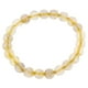 thumbnail image 1 of Incluye De Cristal Amarillo Brazalete Elástico, Caja De Joyería Incluida, Meticulosa Moda Tendencia Accesorios Salvador Brazalete de cristal rubio, 1 of 9
