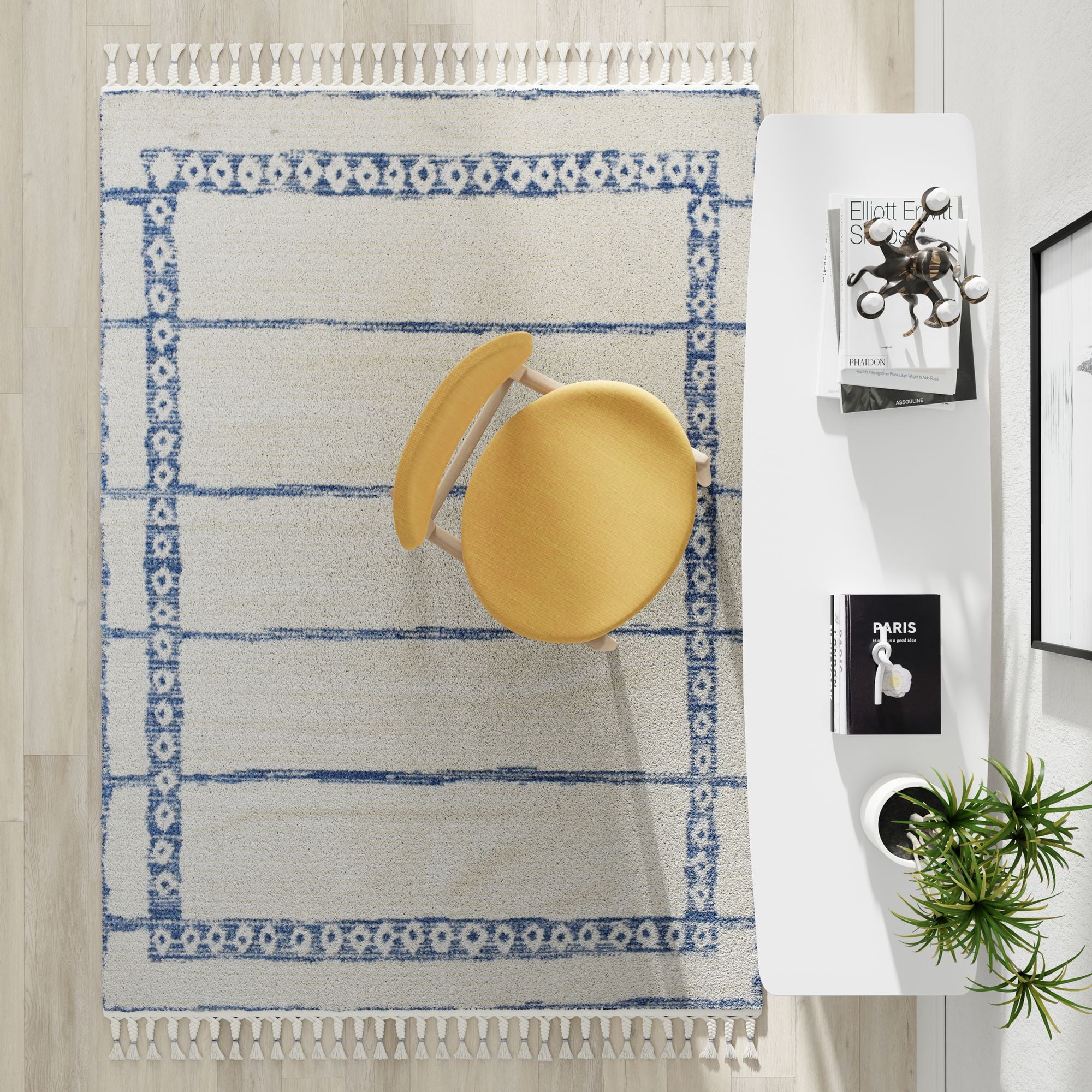 Mason Brooks Catalan IB40B Transitional Geometric 2'6" X 8' Area Rug