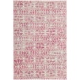thumbnail image 2 of Jill Zarin Uptown Collection Area Rug - Fifth Avenue (4' 1" x 6' 1" Rectangle Pink/Ivory), 2 of 6