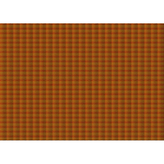 Ahgly Company Machine Washable Indoor Rectangle Transitional Orange Red Orange Area Rugs, 2' x 5'