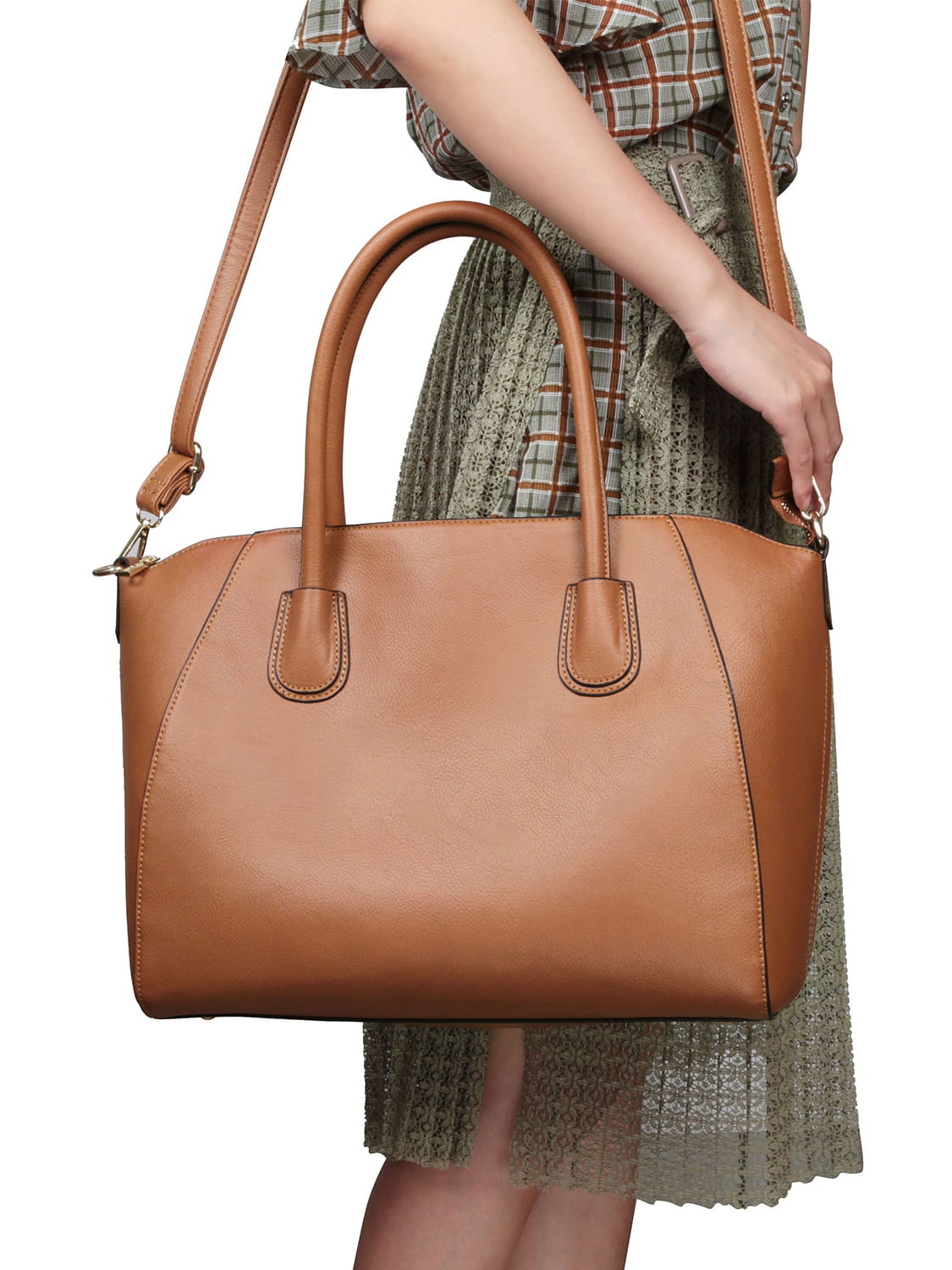 Tassel Leather Handbags Designer Women Shoulder Tote Bag Large Capacity Work Shopper Causal Purse blue Max Length 30-50cm 