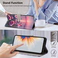 thumbnail image 5 of PU Leather Wallet Case for Samsung Galaxy S26 Ultra with Pattern Design, Built in Kickstand Card Slots Wrist Strap Drop Protective Phone Cover for Samsung Galaxy S26 Ultra, F, 5 of 6