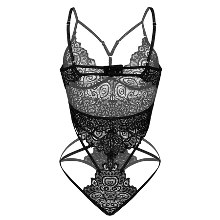 

Intimates Women Underwear Clairforward Lace Appeal Conjoined Body Underwear Bra Cotton Blends no underwire sports bra Black