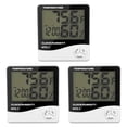thumbnail image 1 of 3X Digital LCD Interior Habitacion Exterior Temperatura Electronica Humedad Medidor Termometro Higrometro Estacion, 1 of 5