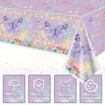 thumbnail image 3 of 4 Pcs Butterfly Party Tablecloths - Butterfly Birthday Decorations Tablecloth Colorful Rectangular Table Covers with Butterfly Design for Spring Party Decorations, 51 x 86.6 Inch, 3 of 8