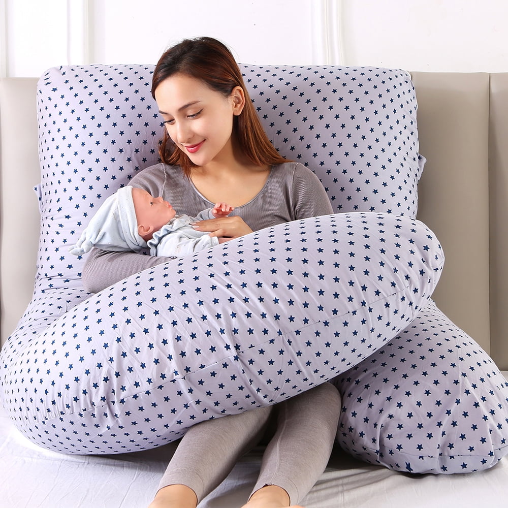 Pregnancy Pillow Maternity Cushion Belly Contoured Body U Shape Extra Comfort g 