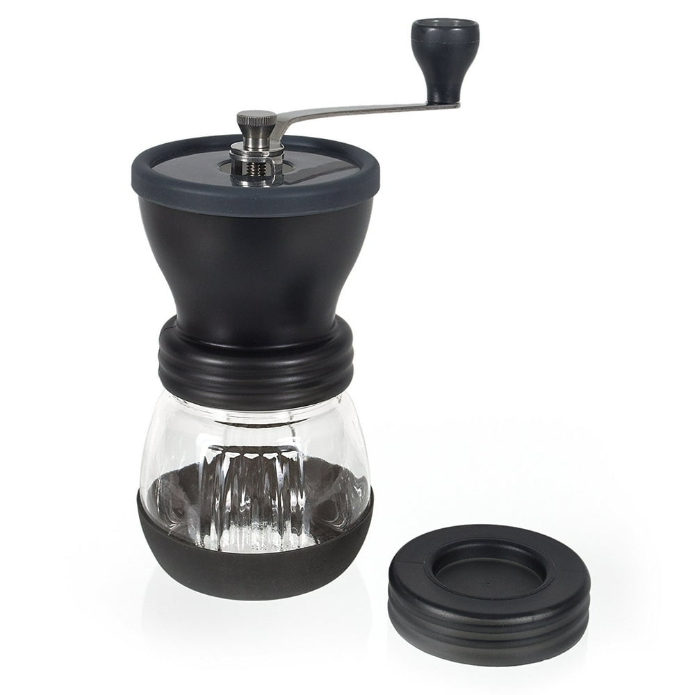 Hot Sale! Premium Ceramic Burr Manual Coffee Grinder. Large 100g Capacity Coffee Mill. For