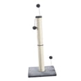 thumbnail image 4 of GROWTH TANK Cat Scratching Post Kitten Cat Post Tree with Dangling Ball for Kitten & 97cm White, 4 of 9