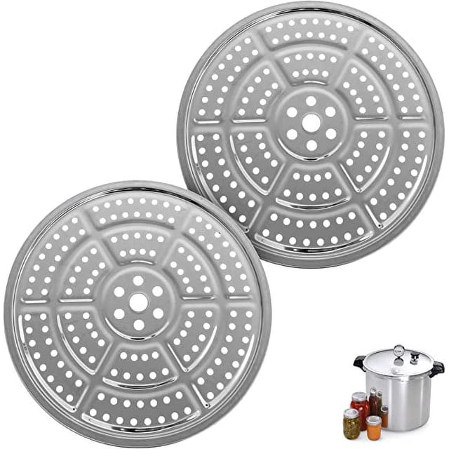 Namzi 2-Pack 11-inch Pressure Cooker/Pressure Canner, Stainless Steel, Compatible with Presto, All-American