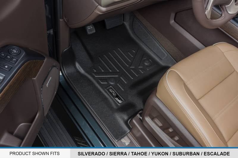 Custom Fit Smartliner Floor Mats 3 Rows And Cargo Liner