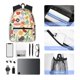 thumbnail image 4 of Disketp Farm Mochila Ligera Clásica con Múltiples Bolsillos, Mochila Casual para Hombre y Mujer, Ideal para Escuela, Trabajo y Viajes, 4 of 6