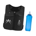 thumbnail image 4 of Chaleco de hidratación Strade Fareast Limited mochila ligera y transpirable Negro con botella, 4 of 8