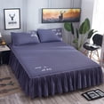 thumbnail image 5 of Protector de colchón para hotel Solid Home, funda de cama, sábana, falda de cama, colcha, funda de colchón antideslizante, ropa de cama, falda de cama, funda de almohada, 5 of 5