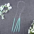 thumbnail image 3 of 12pcs 80cm Circular Knitting Needles Set Professional Colorful Tube Circular Knitting Crochet Needles, 3 of 8