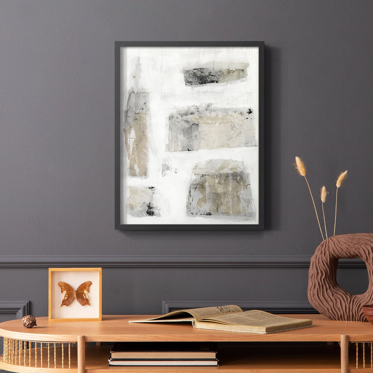 A Simple Love II V30 in Paper Solid Wood 22 x 28 Framed Print