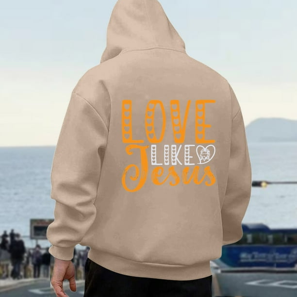 WILLBEST Sudaderas En Pareja Sudaderas con Capucha y Sudaderas para Hombre Sudadera con Capucha Informal Holgada con Estampado De Letras para Uso Diario Otoño Invierno Ropa De Calle Cómoda Grande