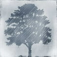 thumbnail image 2 of Kimberly Allen 4x14 White Modern Wood Framed Wall Art Titled - Frosted Tree Silhouette 2, 2 of 5