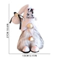 thumbnail image 4 of Ramiter Holiday Decorations Cow Plush Cake Face No Face Doll, 4 of 5